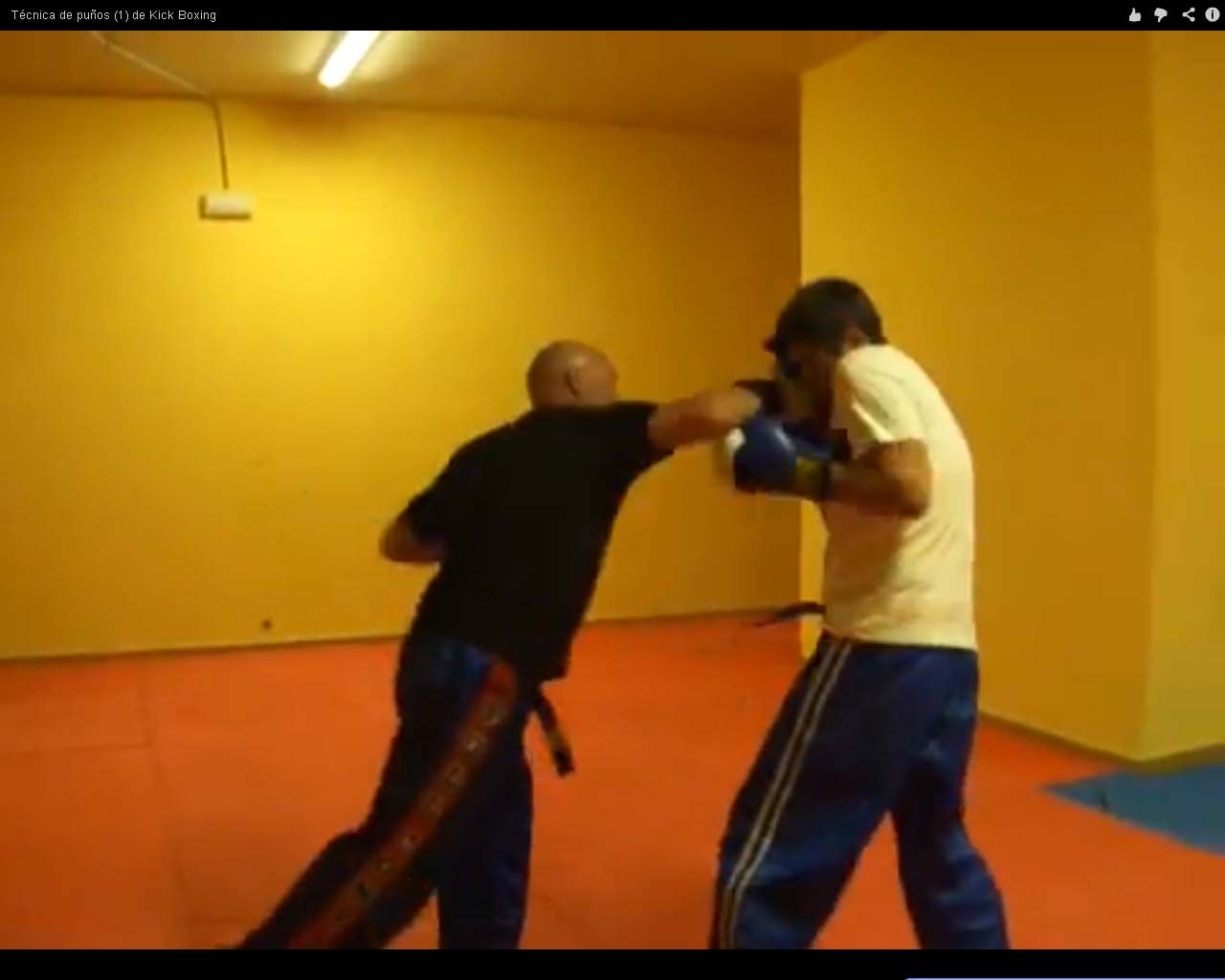 Ver vídeo Técnica de puños de kick boxing (1)
